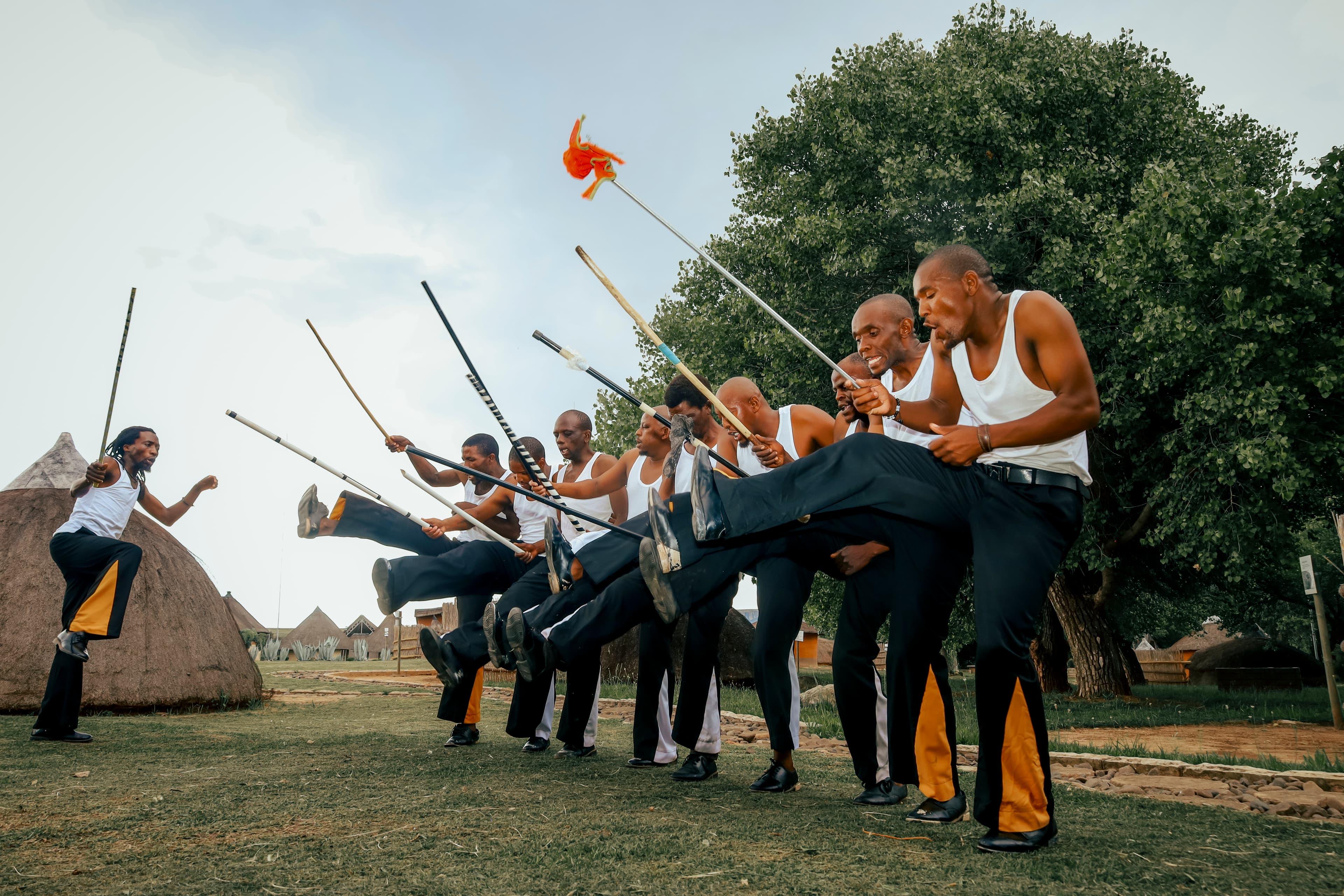Traditional Mohobelo Dance