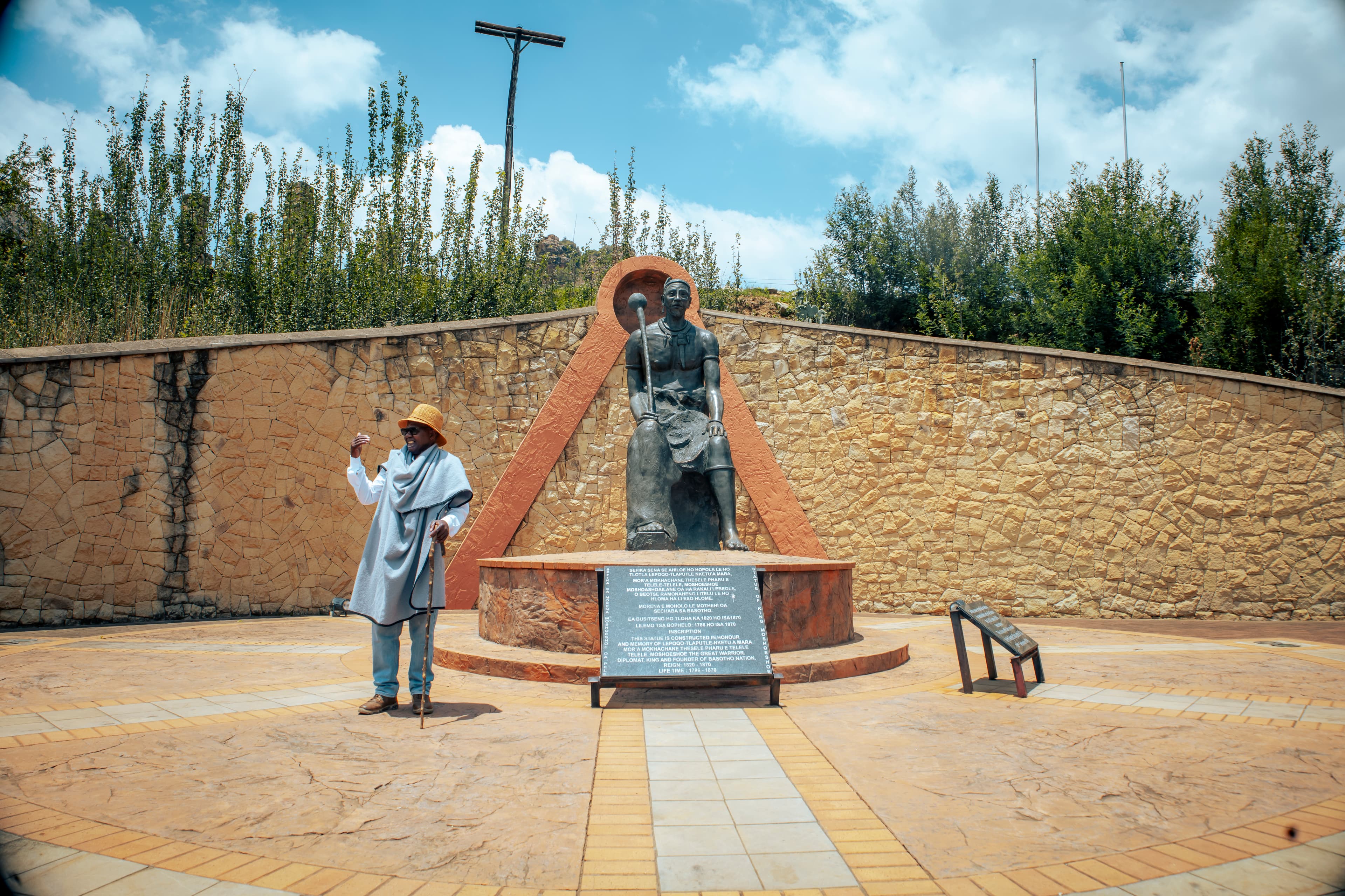 Statue of King Moshoeshoe I